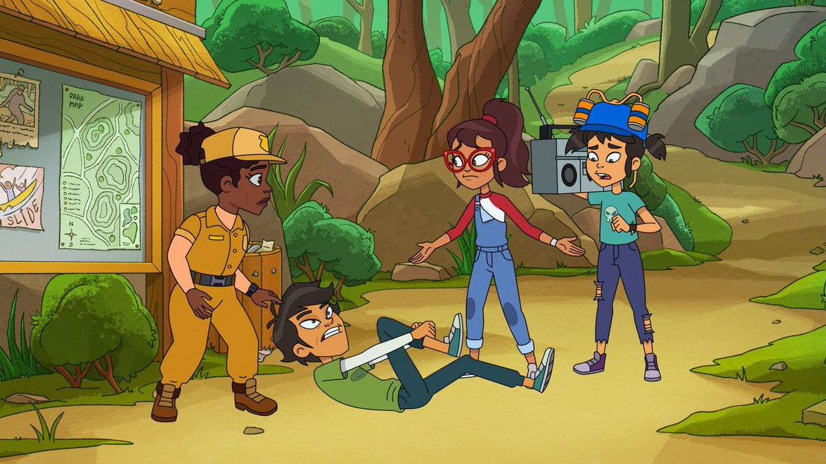 TommyDMackey's tweet photo. Animation twitter (or X) better buckle up for both this Haileys On It episode and this Molly McGee episode! https://t.co/jYV8eNLckH