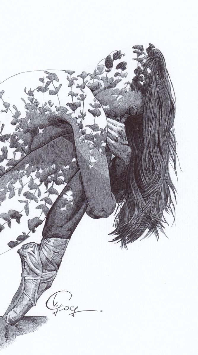vgoes__'s tweet photo. Ballet dancer. A simple drawing that I did times ago and I still love.
.
#treewoman #portraitwoman #womandrawing #illustration #ballpointpen #bicpen https://t.co/SoGKyw9Ob5