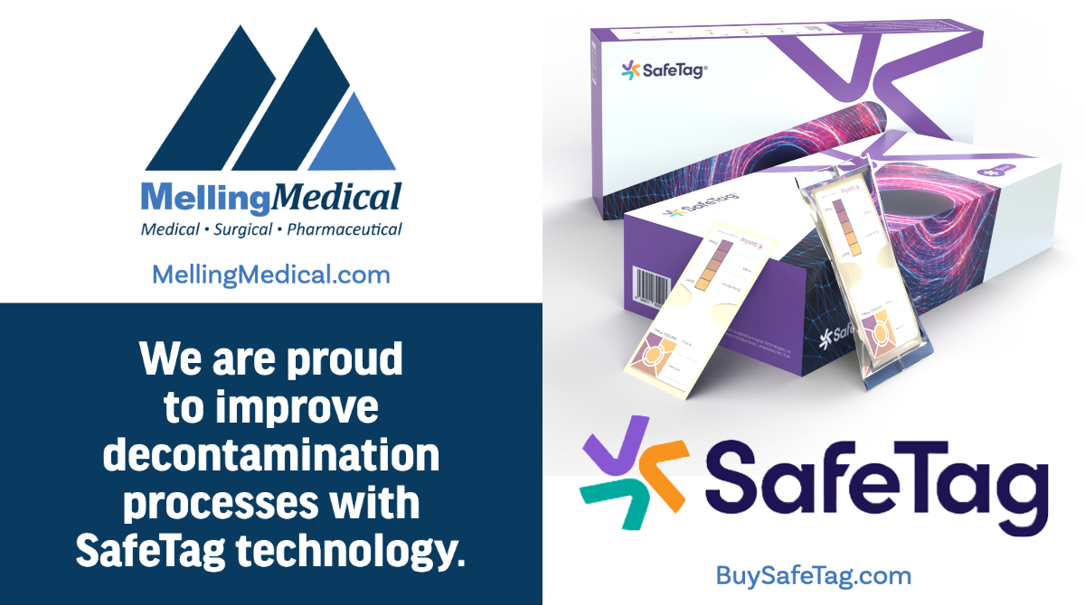 MellingMedical's tweet photo. We are pleased to announce that we are now offering the #SafeTag decontamination technology from @InsigniaTechLtd to our customers across the federal health care system. Learn more at https://t.co/OPM3OTCjKl https://t.co/oAvsUzOKB4