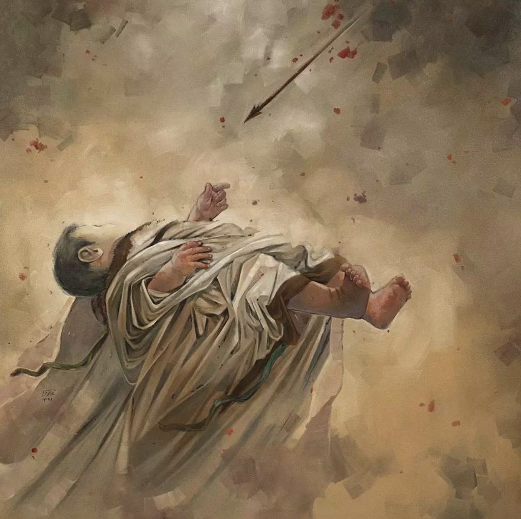 foolki_'s tweet photo. "وَرَضِيْعُهُ بِدَمِ الْوَرِيْدِ مُخَضَّبٌ فَاطْلُبْ رَضِيْعَهْ". https://t.co/EvP4ADktQ8