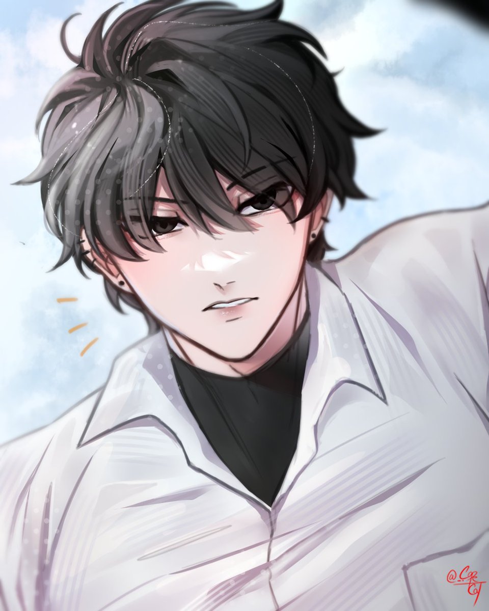 _capecat01's tweet photo. Sho duduk di jendela💌 @Amoeba_0w0  
#WEE #WEBTOON #webtoons #fanart #digitalart https://t.co/PhQm3N5fWo