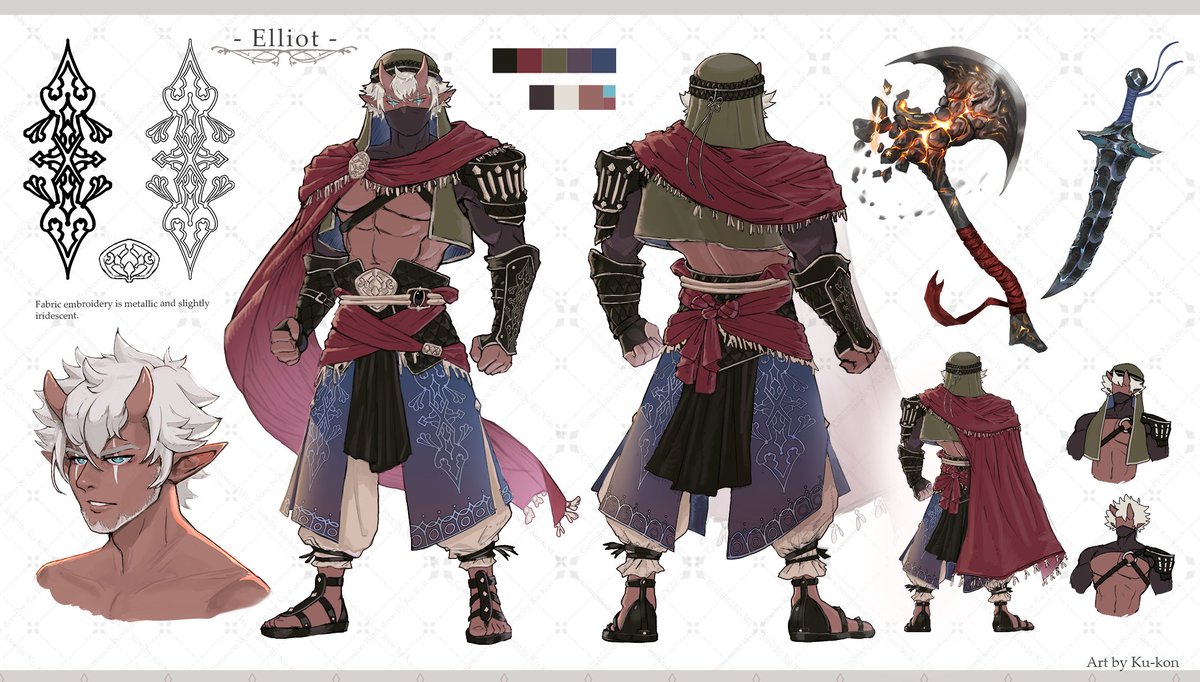 kukonart's tweet photo. character sheet commission~ https://t.co/fWXjjcvEeZ