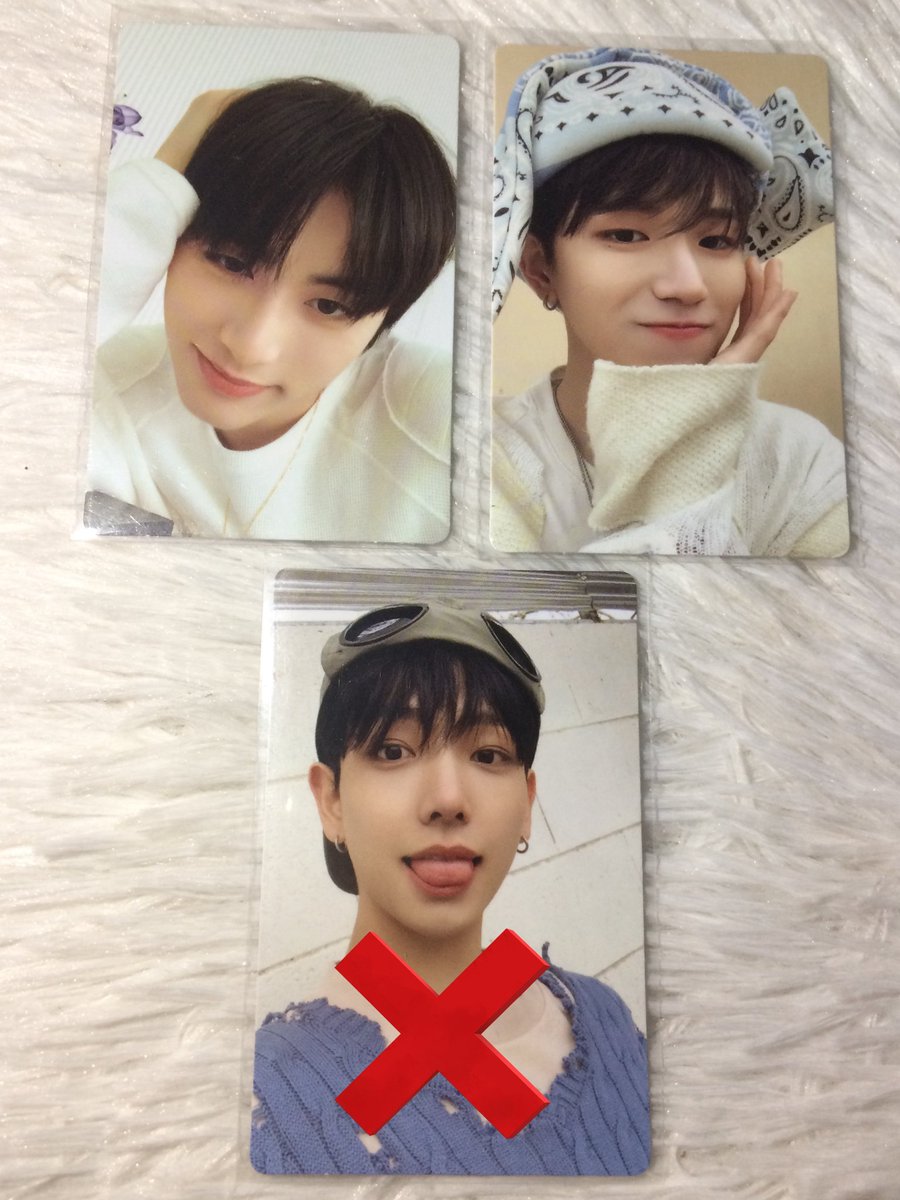 KPOPloverss17's tweet photo. ‼️Update‼️
WTS LFB PH BOYNEXTDOOR WHO PC

JAEHYUN -300❎️
TAESAN -300✅️
RIWOO -200✅️

▪️price +sf
▪️onhand | ready to ship
▪️mop: gcash
▪️mod: direct jnt
▪️dop: payo 

DM | mine member to claim 💌
DM FOR CONDITION 
Plss help rt 🙏🥰💖
🏷wts lfb wtb boynextdoor pc ph https://t.co/22Ds8eLwdA
