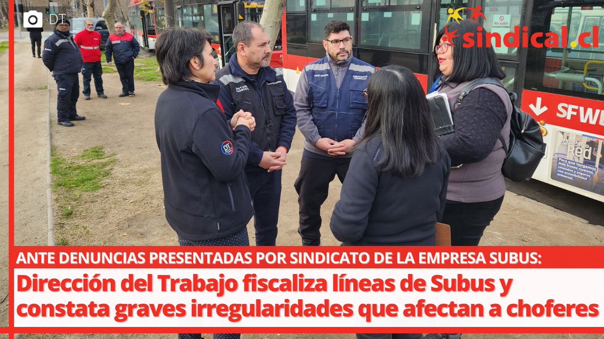 Sindical_cl's tweet photo. Problemas en el acceso a baños, servicios higiénicos mínimos, no acceso a agua potable, falta de elementos de protección a personal expuesto a trabajar en la intemperie y ausencia de elementos de seguridad, son algunos de los incumplimientos detectados.⬇️
https://t.co/TktWfmgHTI https://t.co/YOTZfh0Ud2