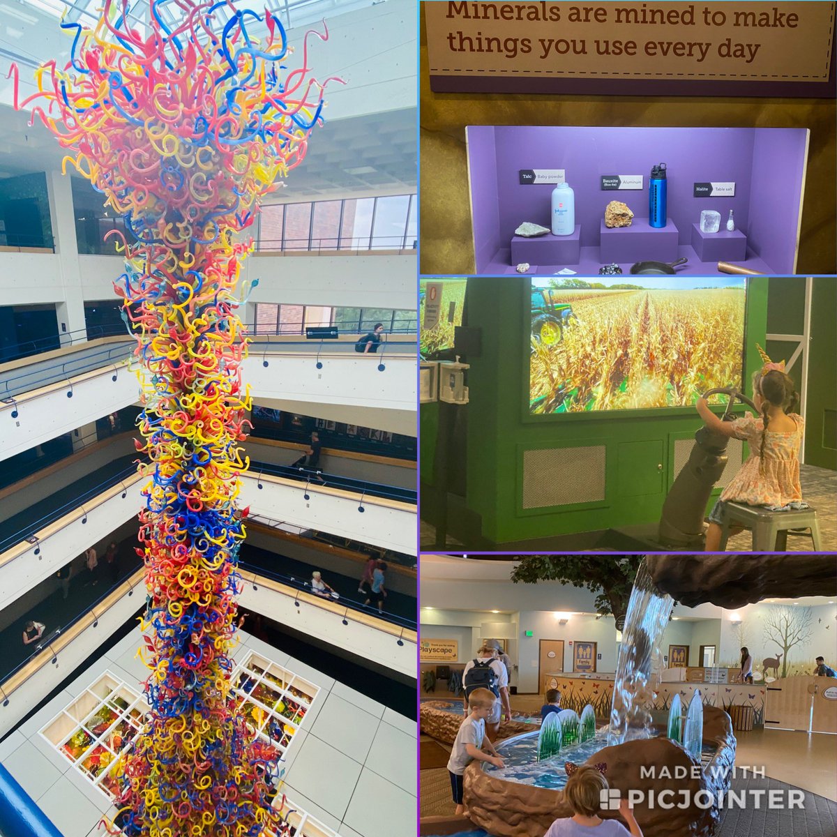 EMiranker's tweet photo. Amazing visit to @TCMIndy!  I’ve always wanted to know what a four storey treehouse is like 🌳😃#atTCM https://t.co/UuGao7Ghu8