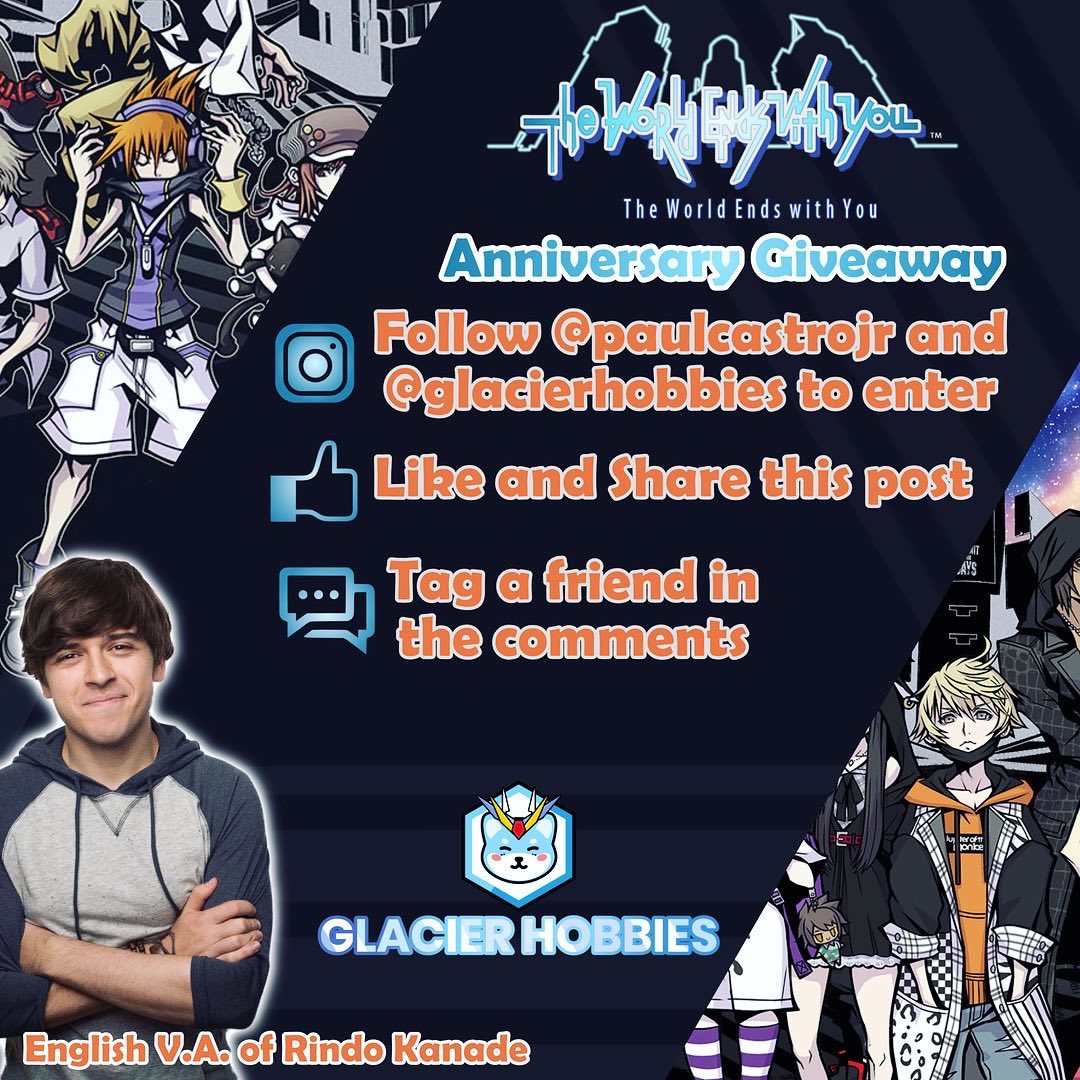 The World Ends With You & NEO: The World Ends With You Reveal 16th + 2nd  Anniversary Illustration - Noisy Pixel