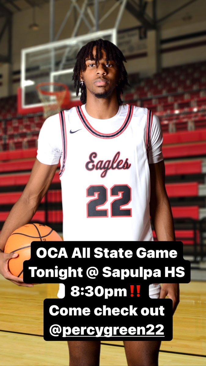 Tonight ‼️Come
Check out our guy <a href="/percygreen33/">percy green</a> @ Sapulpa High 8:30pm <a href="/DelCityHoops/">Del City Basketball</a>