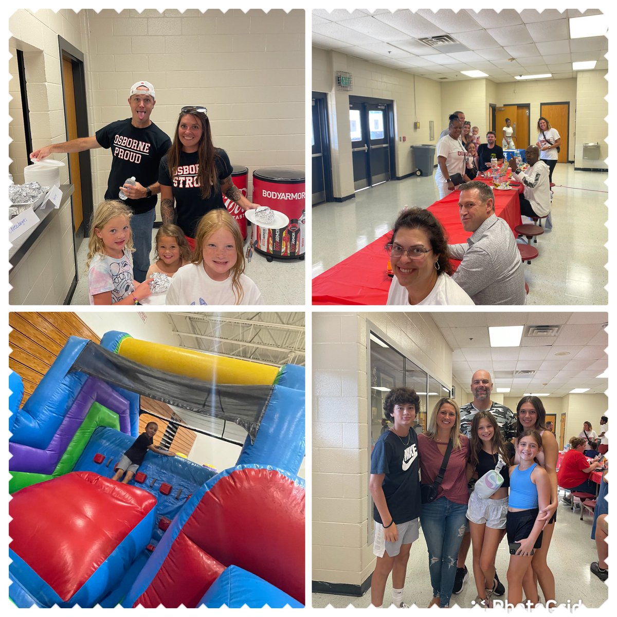 OsbornePrincip1's tweet photo. Cardinal Nation, this evening we celebrated the return to school with our staff, their families and staff members from our surrounding feeder schools with a Family Fun Night! We had an amazing turnout and a good time was had by everyone! Proud to be a Cardinal! #GoBigRed https://t.co/5GwUeW1YQc