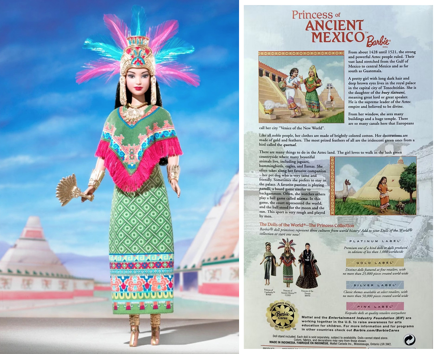 Princess of hotsell ancient mexico barbie