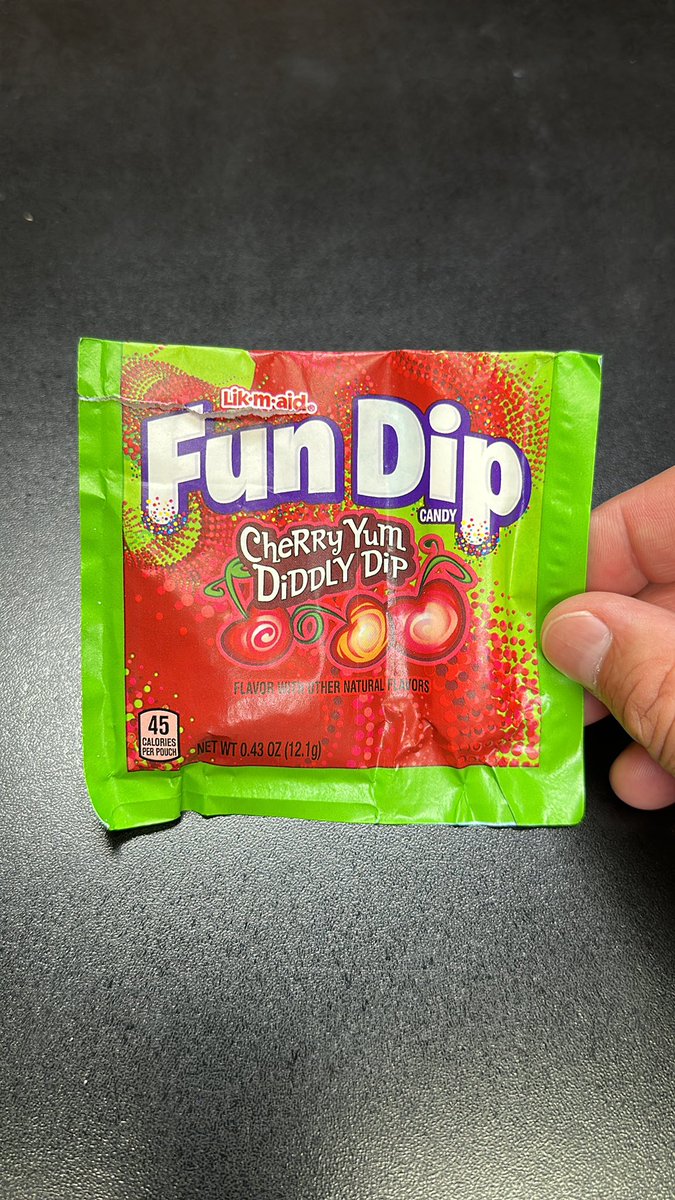 JamesCraigmyle's tweet photo. I haven’t had one of these since I was a kid! #fundip https://t.co/j17ie4Rhqc