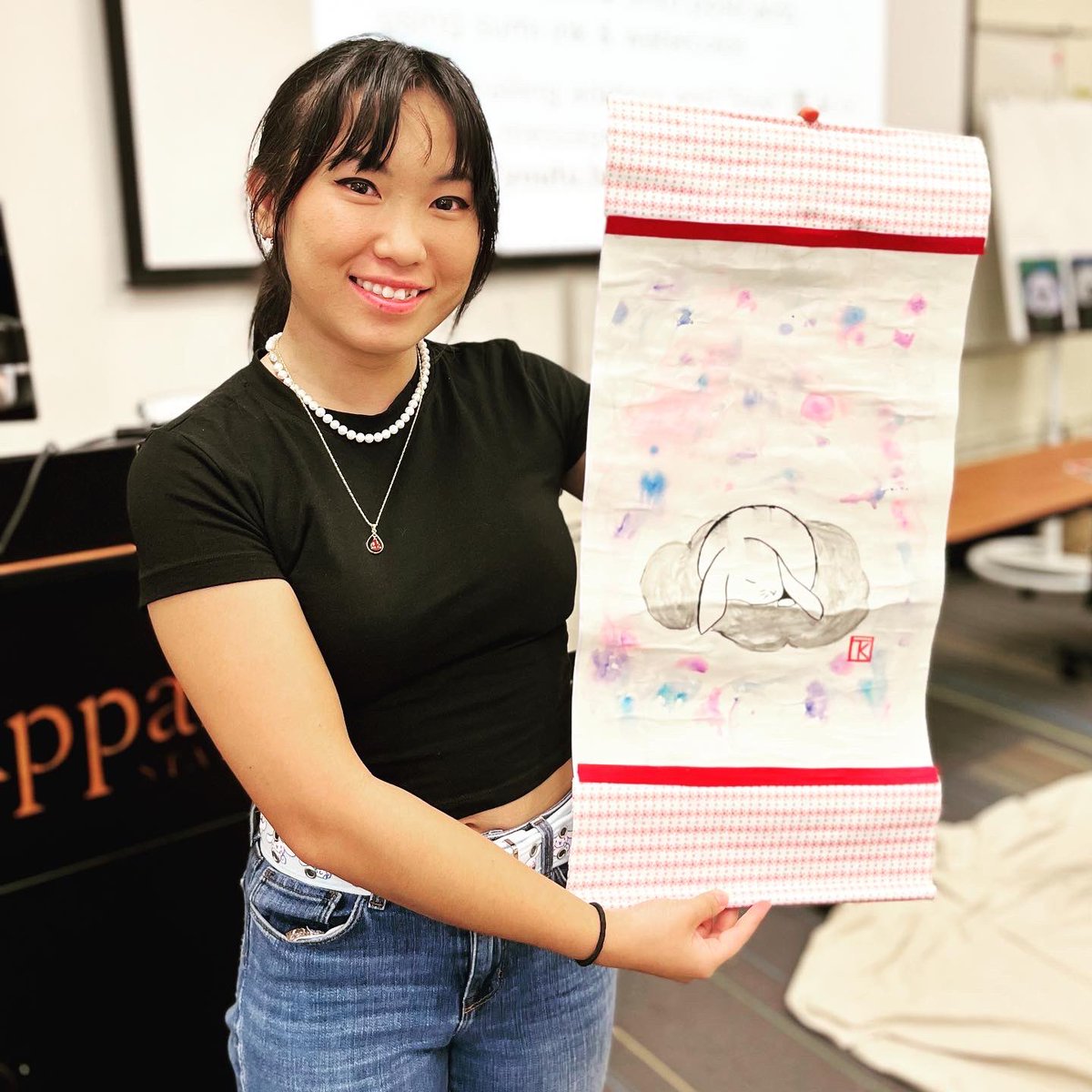 kcbishartdesign's tweet photo. The students presented their scrolls for the last day of class at Startalk Chinese Camp. I love how all these art projects turned out! https://t.co/fiKAD0EutX