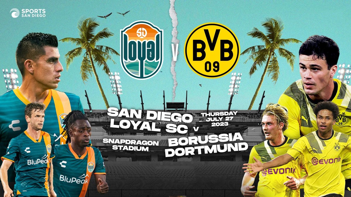 Full Match: San Diego Loyal vs Dortmund