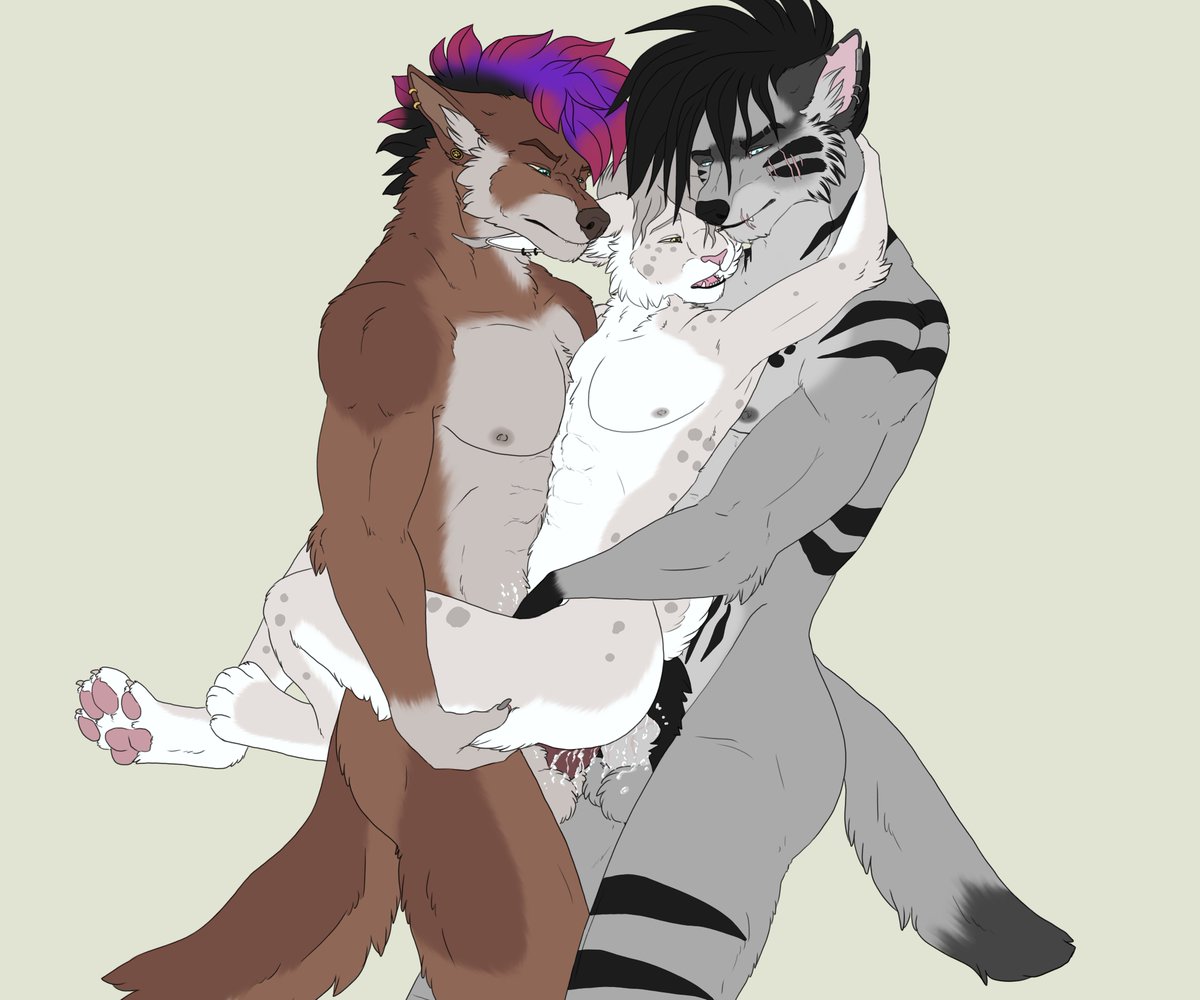 nattykool's tweet photo. Naughty naughty ^^ lol

I like these guys together 

Art by me

#furryart #furry #nsfwart #furrynsfw #sex #threesome https://t.co/PJGtRwiX6X