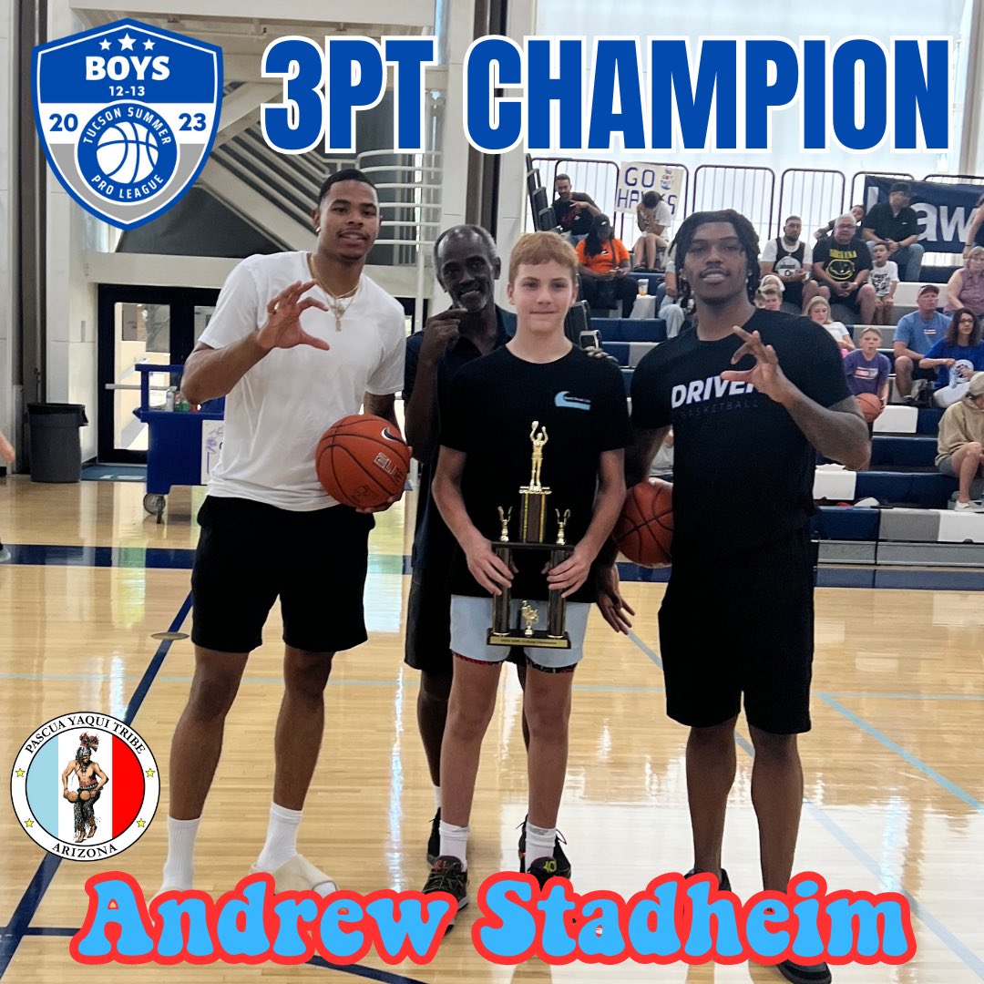 Summer Pro League (@summerpro) on Twitter photo Congrats Andrew Stadheim! With 3X NBA Three point shooting champion 🏆🏀 Craig Hodges and <a href="/kj_showtime0/">Keshad johnson aka “Showtime”</a> & Caleb Love <a href="/arizonambb/">Arizona Basketball</a> 🐻⬇️🌵 Congrats Andrew Stadheim! With 3X NBA Three point shooting champion 🏆🏀 Craig Hodges and <a href="/kj_showtime0/">Keshad johnson aka “Showtime”</a> & Caleb Love <a href="/arizonambb/">Arizona Basketball</a> 🐻⬇️🌵