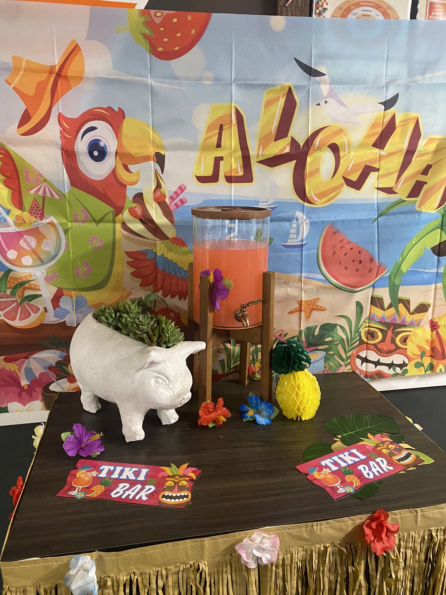 What a great week of celebrating our associates across the front end!! Enjoyed our Luau, and created a fantastic getaway space for our associates all week long! Thank you for everything each of you do! #FrontEndAppreciation <a href="/TTChapman13/">Teresa Chapman</a> <a href="/DavisHamby/">Davis Hamby</a> <a href="/hunterlpair/">Hunter</a>