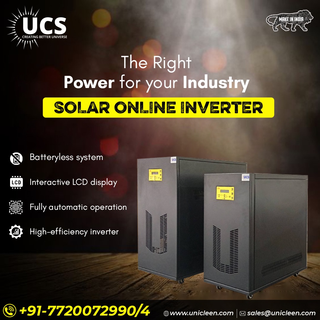 unicleen's tweet image. The only power that’s right for your industry!

Call us: +91-7720072990/4
Mail Us: sale@unicleen.com
Website: unicleen.com

#ucs #unicleen #solarinverter #solaronlineinverter #industrialinverter #liftinverter #energy