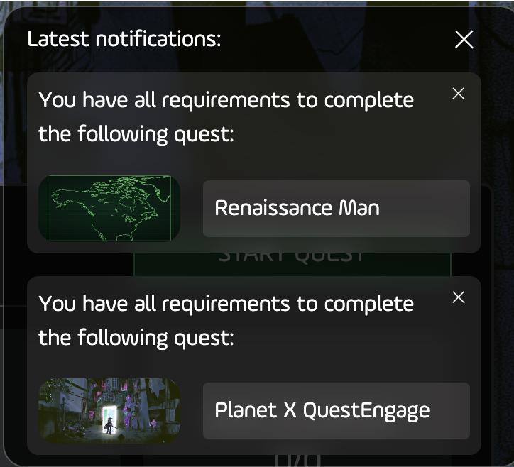 With <a href="/gg_quest_gg/">gg.xyz</a> you'll get automatically notified when you can claim rewards and badges based on your onchain gaming history