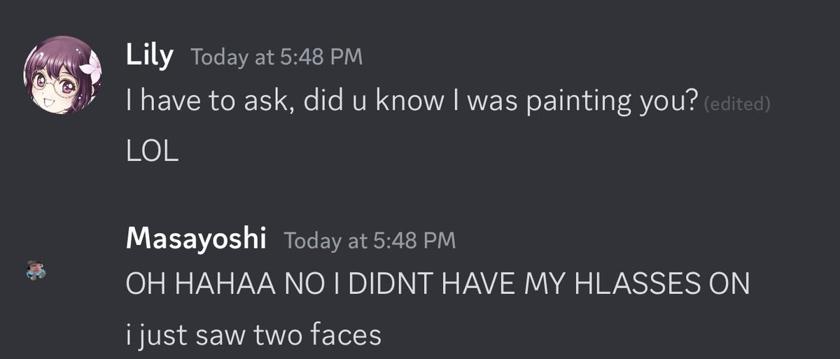 LilyPi2's tweet photo. I was painting John and Jodi and John came downstairs and sat down and watched tv and made no reaction to the painting at all so I was curious and https://t.co/4gHlvwJZ07