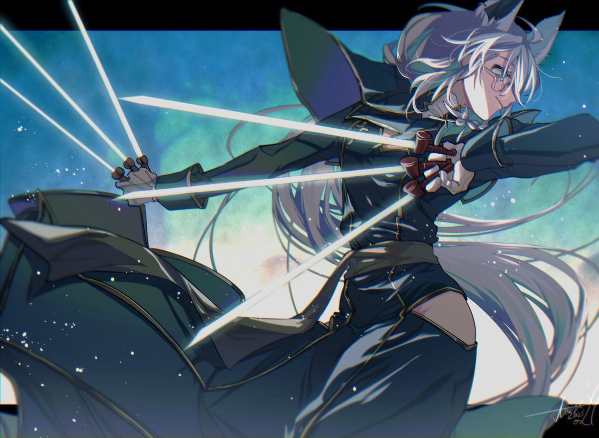 フブキ絵 #fateHolox 戦う神父さま好き〜！