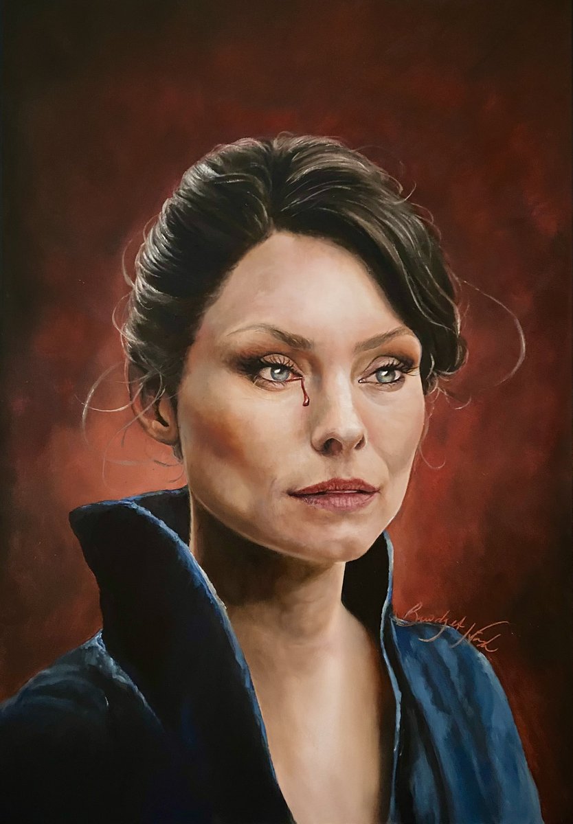 BridgetWinder's tweet photo. “Let your chaos EXPLODE!”
Painting the phenomenal MyAnna Buring as Tissaia in The Witcher! Watch the process video HERE https://t.co/7CZt4ImTrP
-
“Tissaia”
(18x24in water-based oils)
#BridgetWinderArt
-
Bridget Winder Art, LLC
https://t.co/ndeE6G5isO 
https://t.co/wPwFdqgCe3 https://t.co/xcZ6Kmr7TC