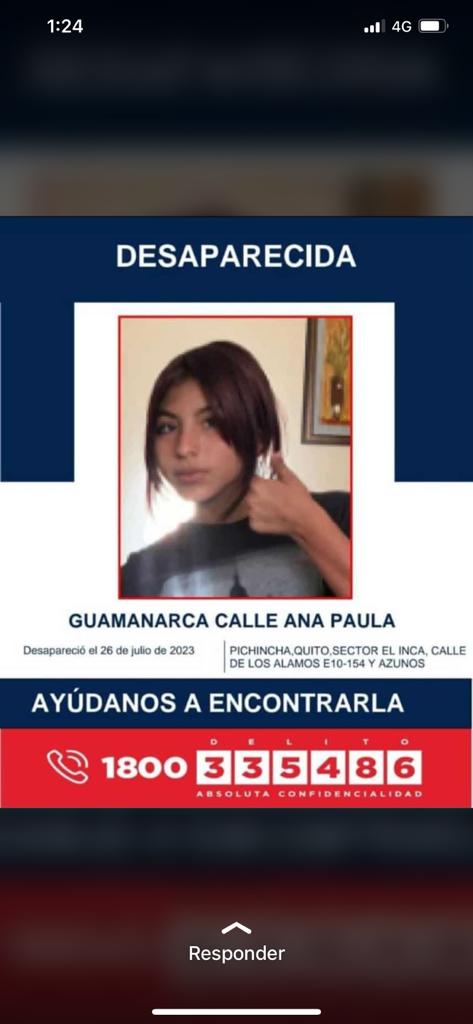 Favor ayudar compartiendo. Es vecina de una amiga.