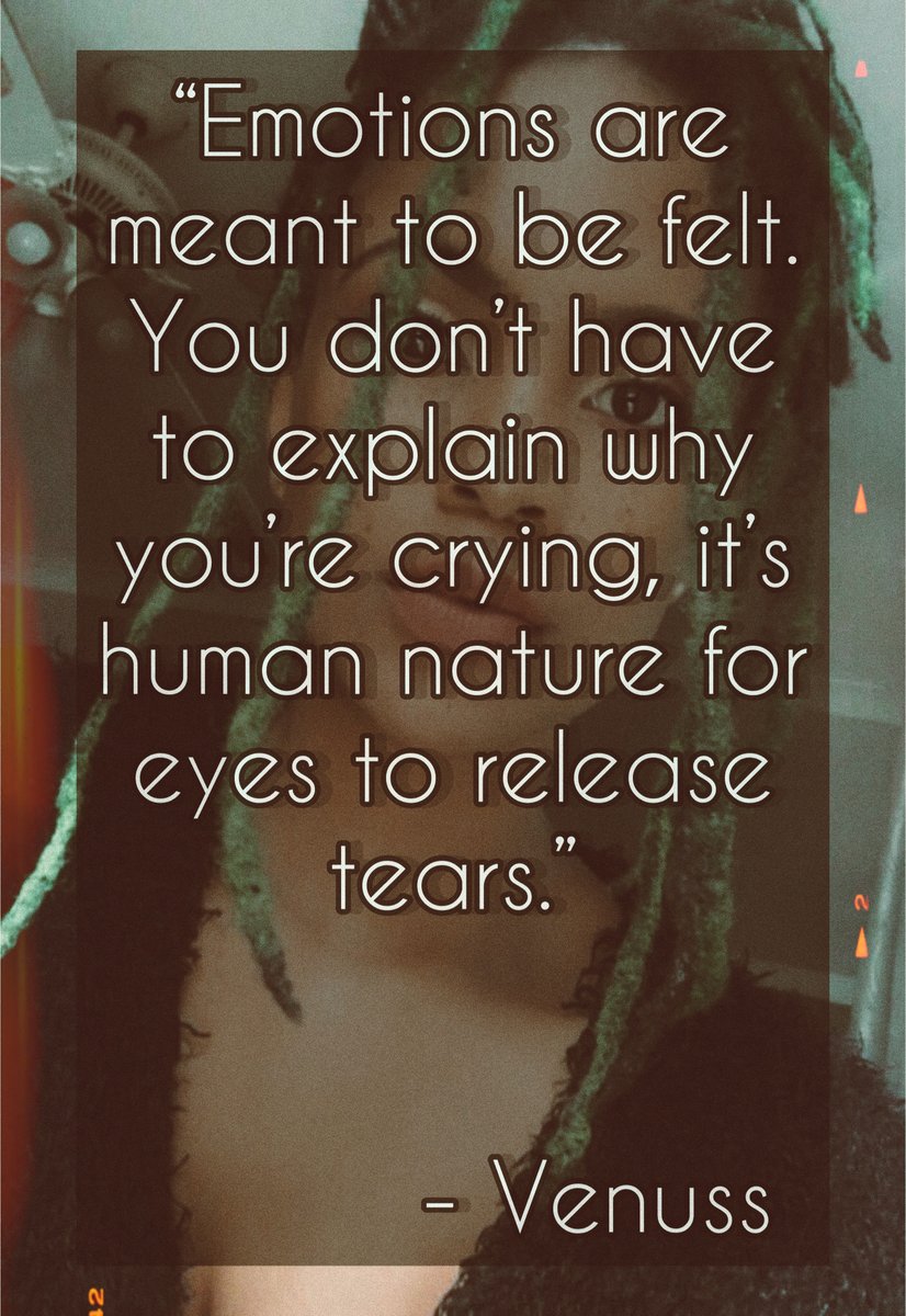Zari_Stan's tweet photo. "Emotions are meant to be felt" ❤️ #Venuss https://t.co/GecLtYF71f