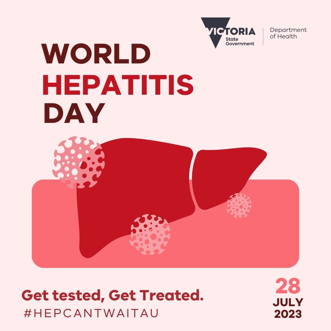 VicGovDH's tweet photo. Here in Victoria, around 40,000 people are living with hepatitis C &amp; 63,000 people with hepatitis B – many of whom are undiagnosed. #HepCantWait 

The only way to know if you have hepatitis is by talking to your doctor &amp; getting a blood test. More info: https://t.co/M1yGUsBeGO https://t.co/WjUulL0Lgo