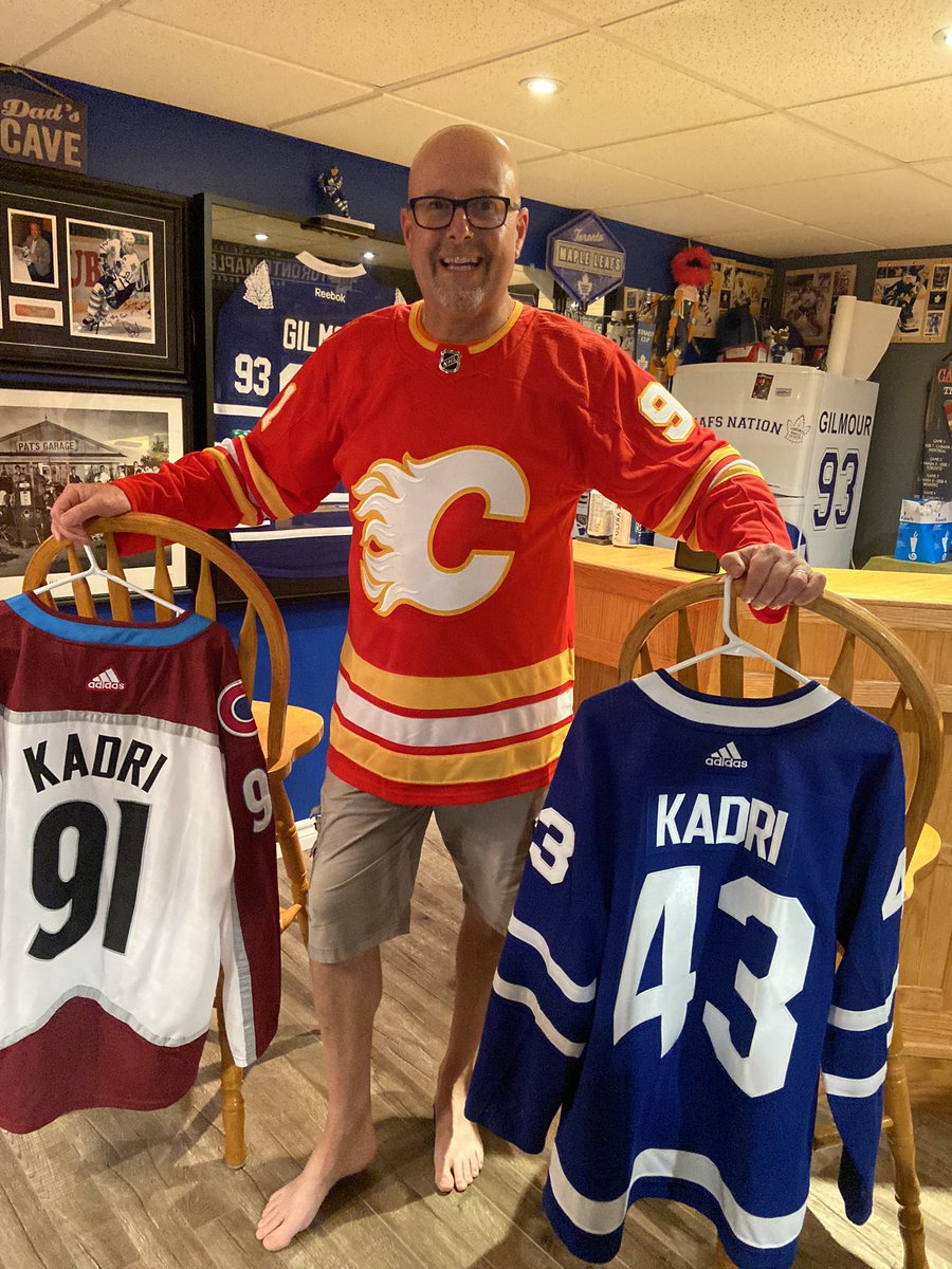 brianbutton28's tweet image. Finally got my latest addition to my collection! He may not be a Leaf now, but still one of my favourites! @43_Kadri @LuckyCanada