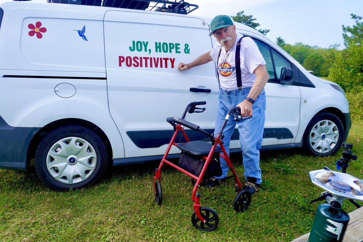 Meet Gary, an almost 85-year-old retired senior from the Trenton area. He approached me after seeing my van and struck up a conversation about his military experience, sharing many stories with me. He also expressed his concern about how Canadians are losing their sense of