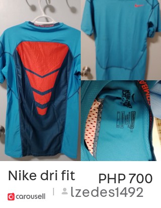 leedades's tweet photo. Check out 'Nike dri fit', available at PHP 700 on #Carousell: https://t.co/pLNUX5CqiJ https://t.co/sLI28MbI5O