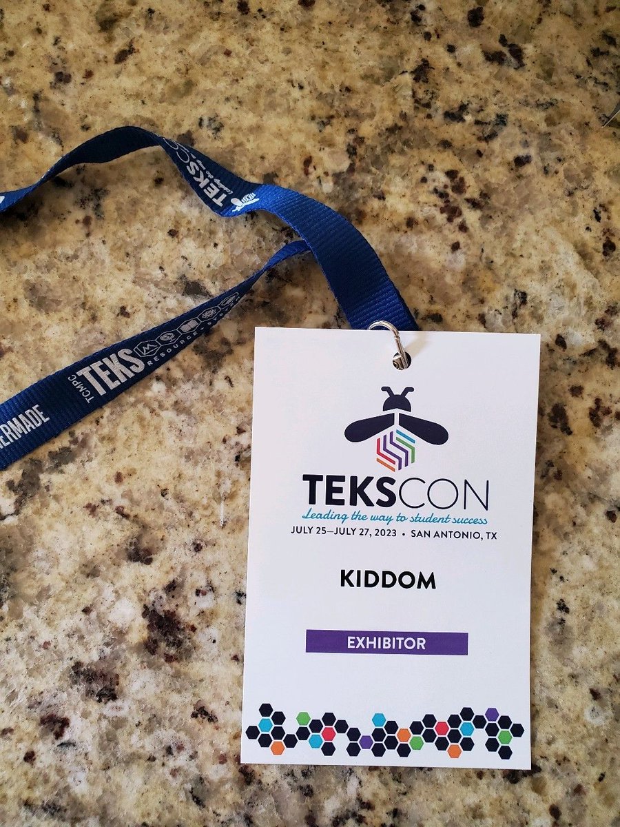 HannahKiddom's tweet photo. You know it was a good week when you realize you were so busy you didn't get any pics..Proud to represent @kiddomapp and support TX educators as they prepare to see students soon! @TEKS_RS_Science @TEKS_RS #TEKSCON23 #TEKSResourceSystem #k12 #txed #txlege #edtech
β© https://t.co/1xnpzjTg3K