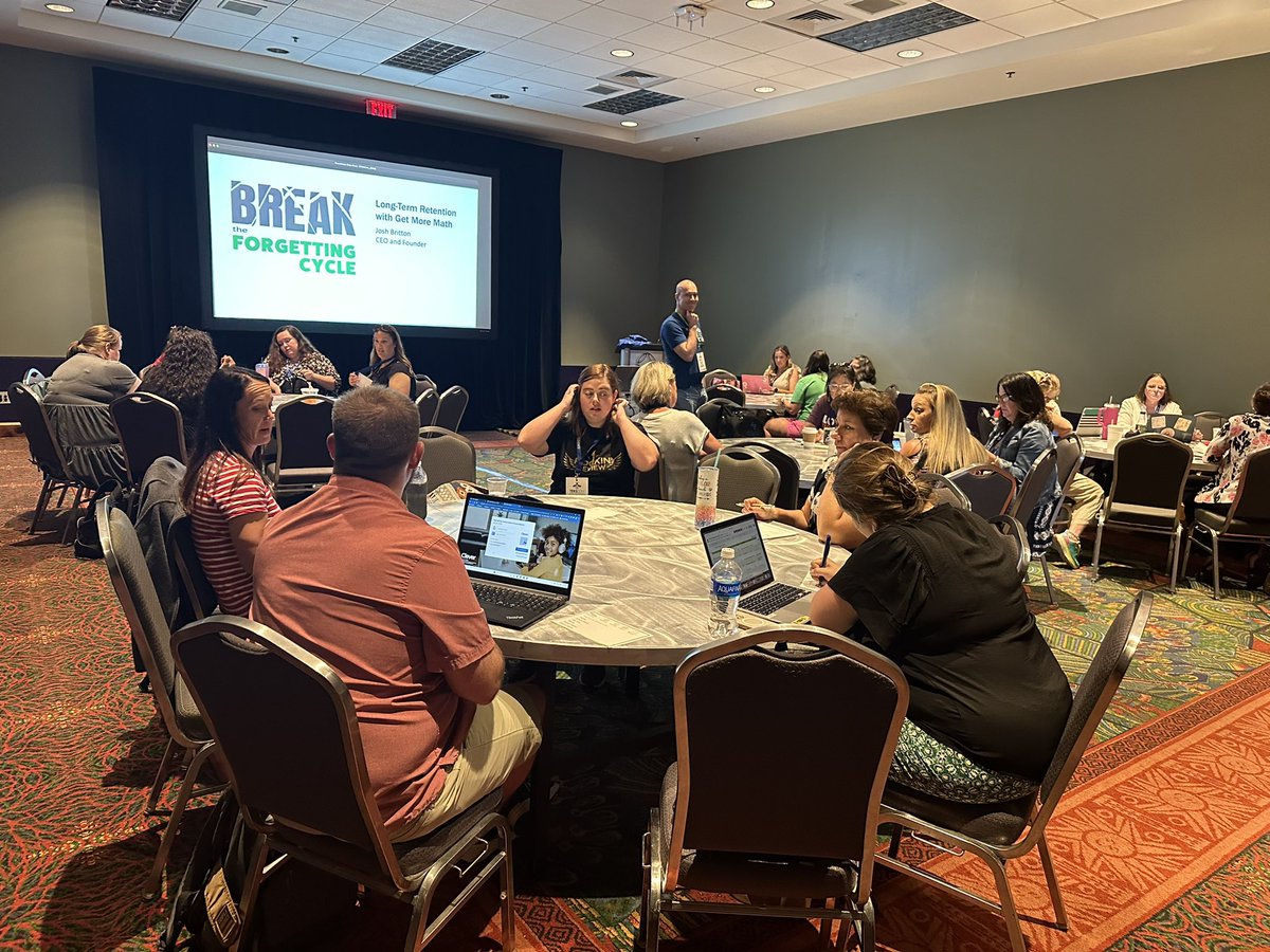 Elisabeth Healey (@gmmehealey) on Twitter photo That’s a wrap folks! We had a great time chatting about #spiralreview at the #GetMoreMath at the booth during #TEKSCon23! And…<a href="/mr_GetMoreMath/">Josh Britton</a> presented Break the Forgetting Cycle to a packed room of Texas teachers! Can’t wait till next year! That’s a wrap folks! We had a great time chatting about #spiralreview at the #GetMoreMath at the booth during #TEKSCon23! And…<a href="/mr_GetMoreMath/">Josh Britton</a> presented Break the Forgetting Cycle to a packed room of Texas teachers! Can’t wait till next year!