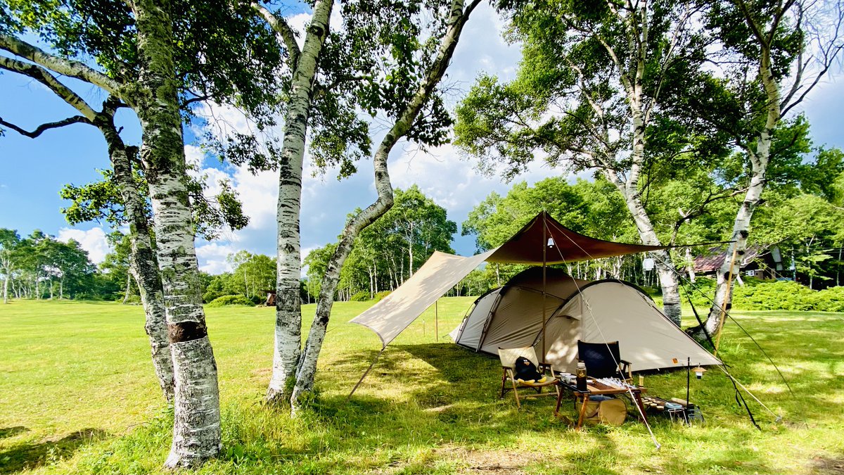 machu_camp's tweet photo. 写真は涼しげ(実際暑いw)

#キャンプ好きな人と繋がりたい 
#平日キャンパー
#サバティカルギリア
#標高高め https://t.co/GV9YR1VNjY
