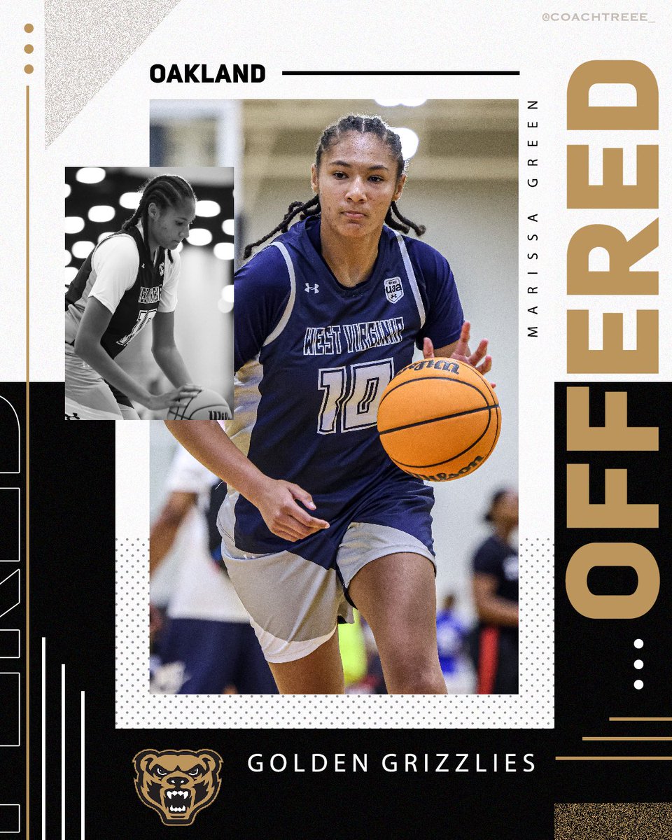 West Virginia Thunder UAA (@wvthunderuaa) on Twitter photo Marissa Green ‘25 (<a href="/marissagreen25/">Marissa Green</a>) has picked up an offer from Oakland!
#WVThunderFam | ⚡️⚡️ Marissa Green ‘25 (<a href="/marissagreen25/">Marissa Green</a>) has picked up an offer from Oakland!
#WVThunderFam | ⚡️⚡️