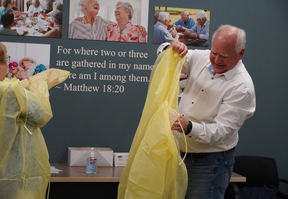 Governor Tim Walz tweet media