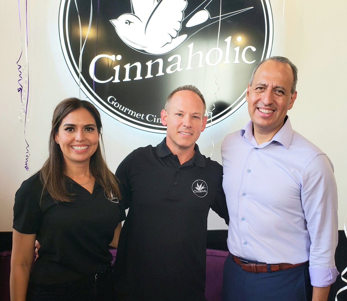 Congratulations to Shane and Jessica Pederson on the opening of <a href="/Cinnaholic/">Cinnaholic</a>, the first in the Rio Grande Valley. The 100% vegan bakery officially opens tomorrow. Many thanks to them for opening in our City and I wish them the very best.