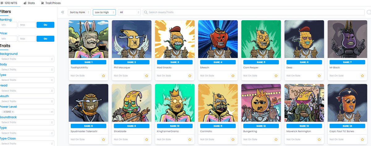 So what happens when 0 out of 1210 #NFTs are listed in a collection? Has to mean something right?