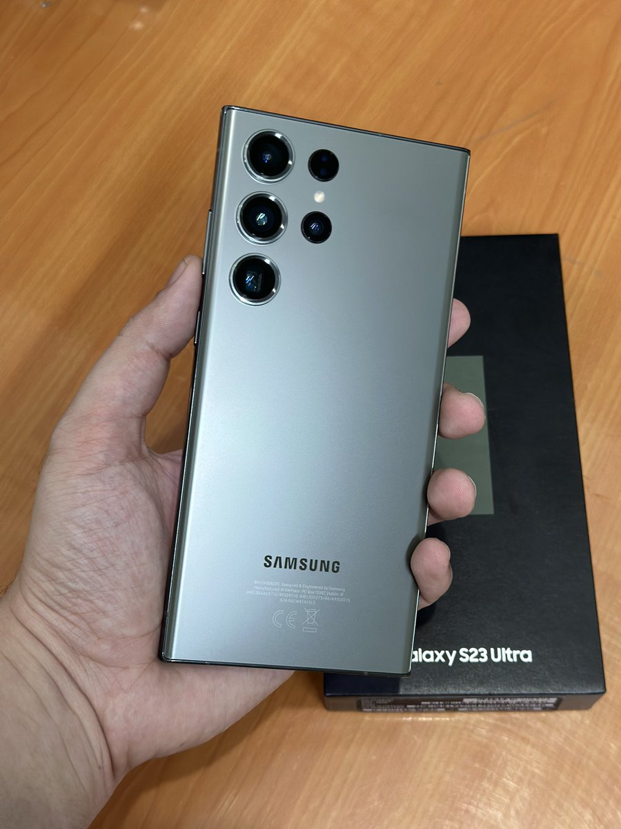 HMISays's tweet photo. #Samsung #GalaxyS23Ultra #HandsOn https://t.co/84Zv5nTSLd