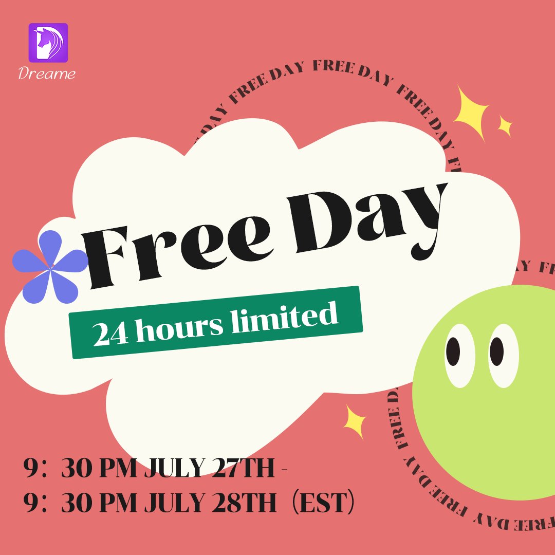 All 👀eyes here! Free Reading Day for selected books! 🤩🤩 Unlock for 24 hours only! Don't miss the chance to read free today, remember it's only a limited time offer. Hurry up 😁 Enter: dreame.onelink.me/mOD1/englishfr… #Dreame #App #Book #Romance #novel #lovestory #alpha #mate