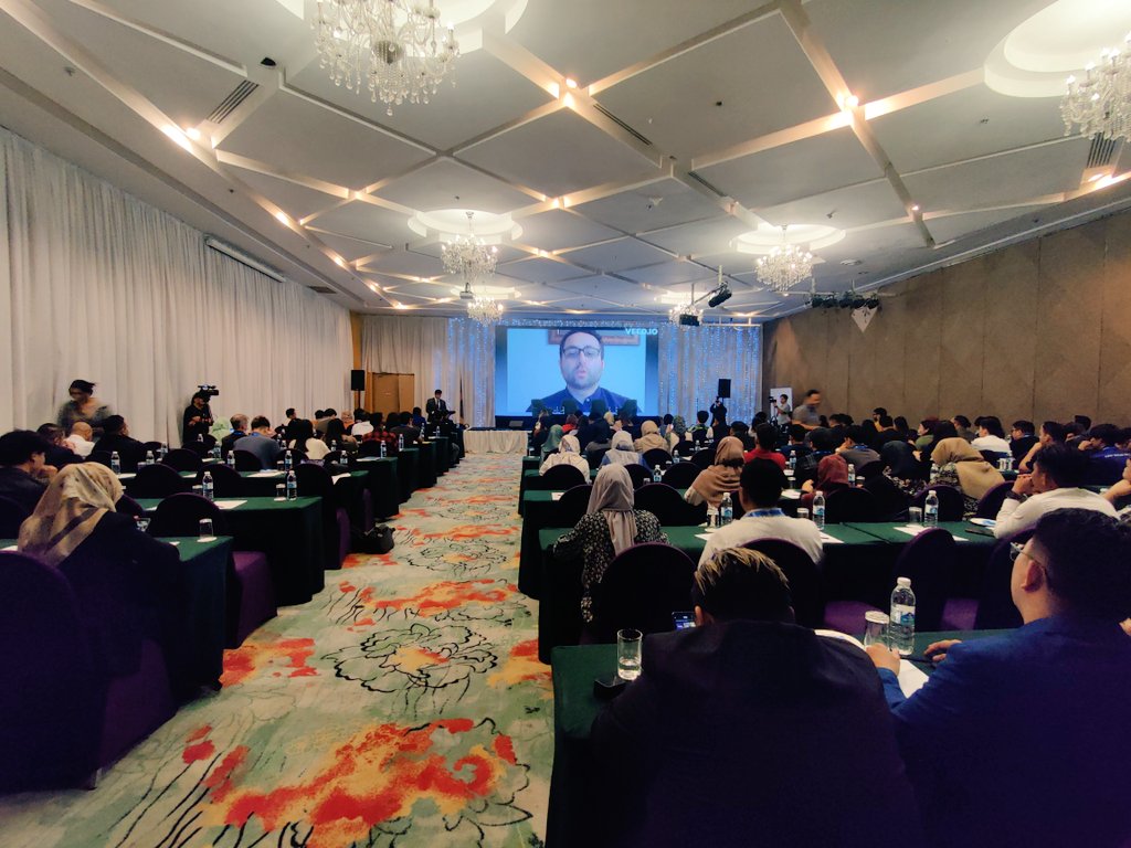 "Today's youth are architects of tomorrow. They infuse fresh ideas &amp; enthusiasm to #coops; their active participation in decision making can lead to a greener, more sustainable &amp; inclusive world" -Mr. Alireza Banaeifar <a href="/a_banaeifar/">Alireza Banaeifar</a> Chairperson of ICYC in his motivational address.