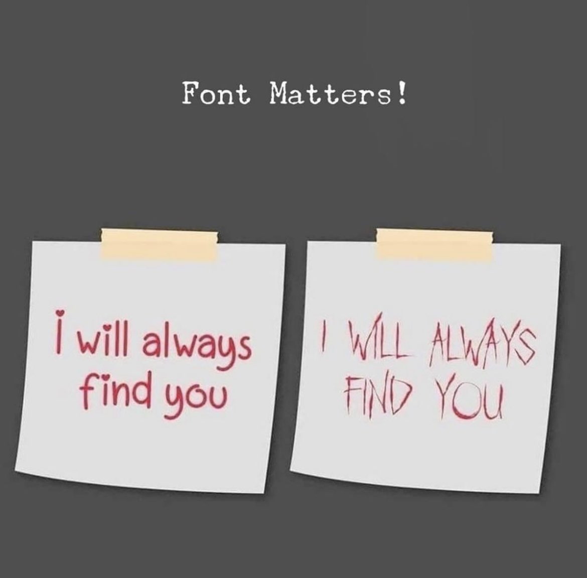 mitos_san's tweet photo. Font matters ! #communications #journalism #writers #font #evenjngtweet https://t.co/HHJzyzg5hL