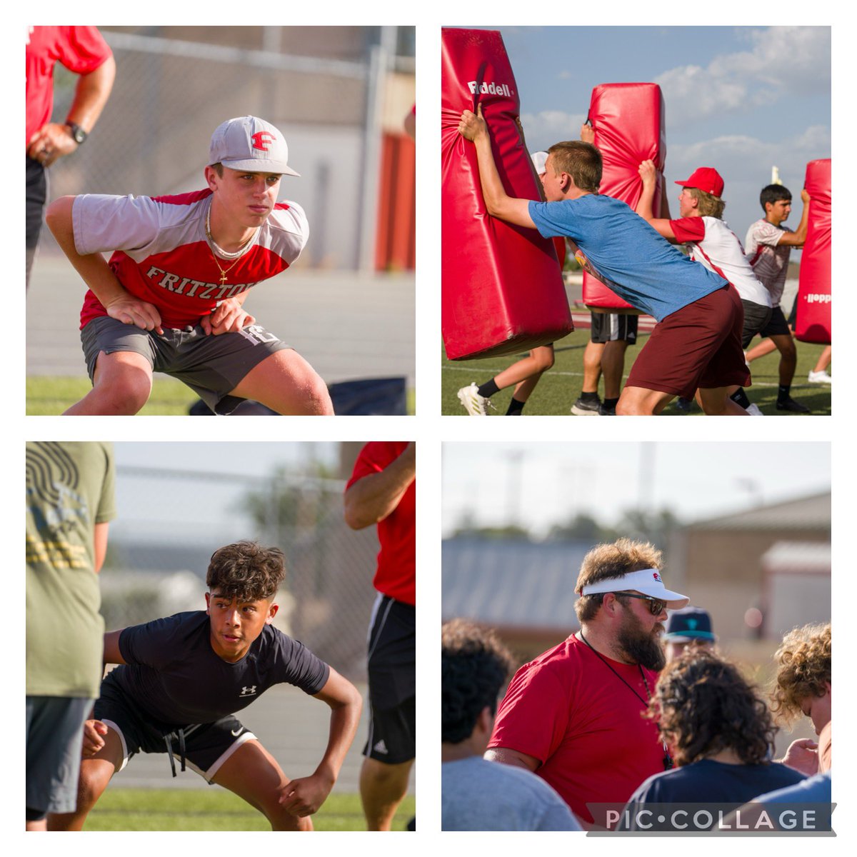 BillieFootball's tweet image. Day 2 of 7th, 8th and 9th grade camp. Lots of intensity and improvement today. These guys are putting in some work. Last day tomorrow let’s come out and get after it. #WorkToWin @billiesports