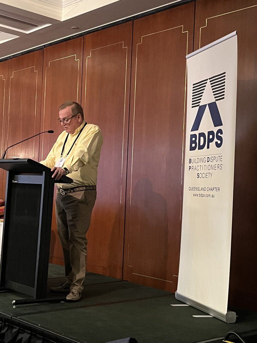 bdpsqld's tweet photo. The BDPS Qld Chapter’s Inaugural Conference 2023 - The Expert Evidence Forum.

81 delegates and 18 speakers discussing expert evidence in building disputes 

#BDPS #buildinglaw #expertevidence https://t.co/drV82NMzgZ