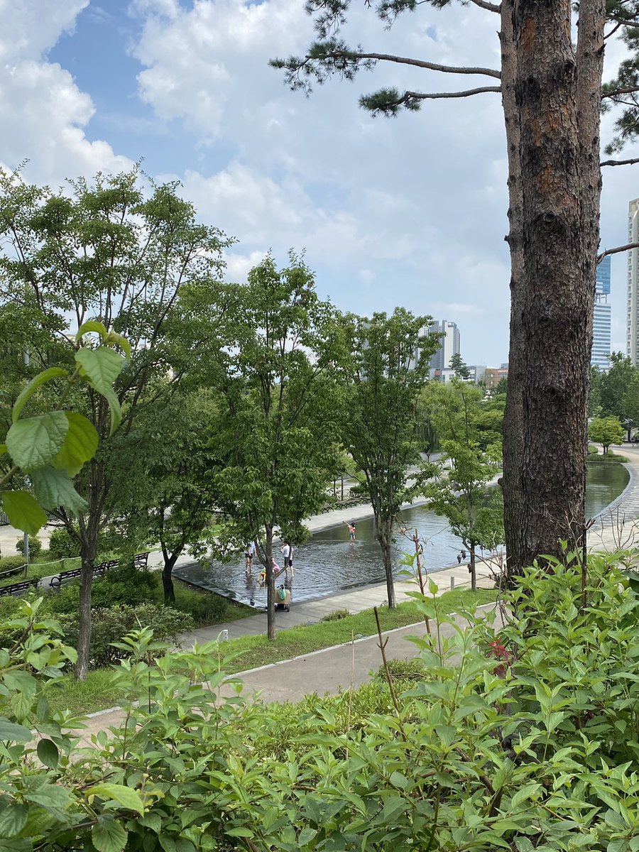 어제도 혼자서 일하고 예쁜 걸 많이 보고 왔지