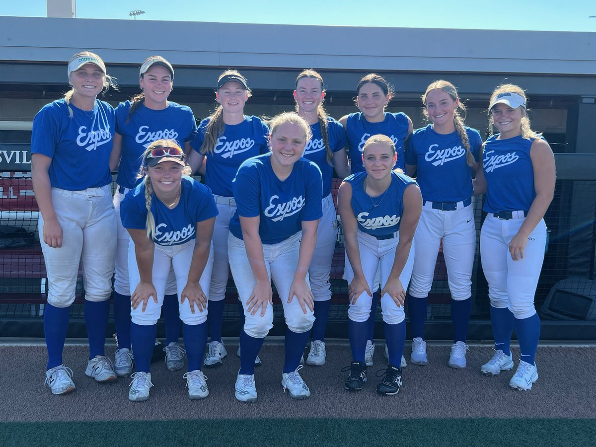 That’s a wrap 05 Expos played their last tourney this weekend! 13 games in 4 days 100 degree weather. 2nd place of 44 is not too bad! 10-3 overall. These Iowa girls showed them all how to play.