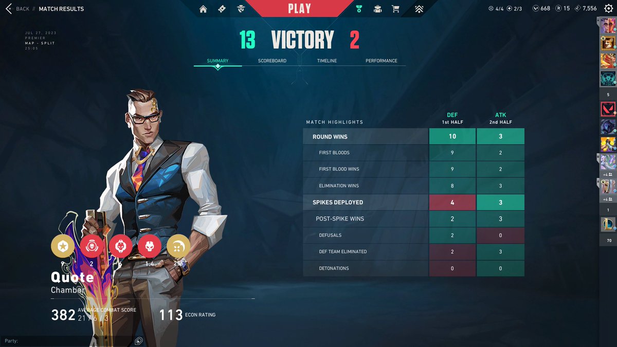 CollinQuoteSSB's tweet image. Coming out of tweet retirement to post my premier stats because I am proud of myself. That is all :)