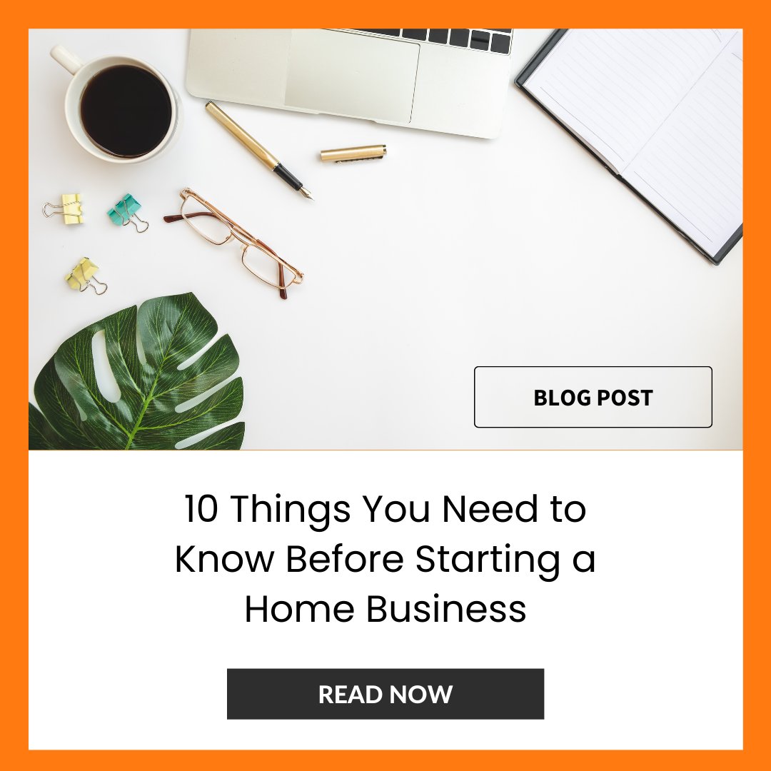 Dreaming of starting a home business? Before taking the leap, make sure you're equipped with the essential knowledge to succeed.

Read this article!
bit.ly/3MSHffg