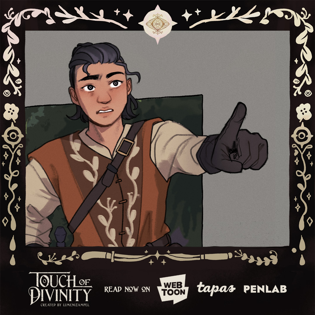lumenizampel's tweet photo. β Touch of Divinity UPDATE! β¨
Read Episode 3, Part 2 on:
Webtoon: https://t.co/uIRdlVfEVC
Tapas: https://t.co/TCxDSePHD3
#TouchofDivinity #webcomics https://t.co/BpwxAXQPMe