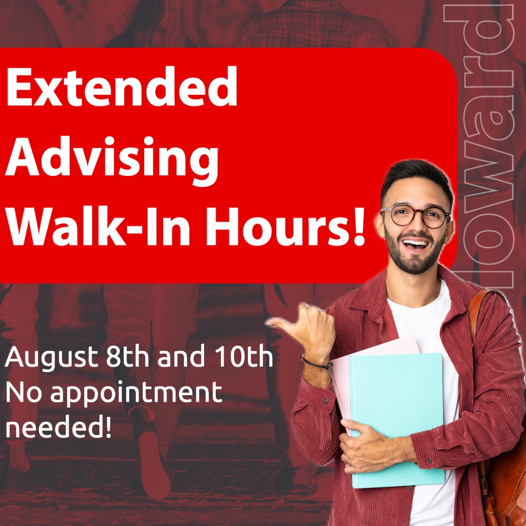 HC_BigSpring's tweet photo. 🤩 Feeling overwhelmed and need help? The academic advising center is here for you! Drop in August 8th or 10th from 5-7pm and get the advice you need - no appointment necessary! 🤗 https://t.co/iTedCH9OXc