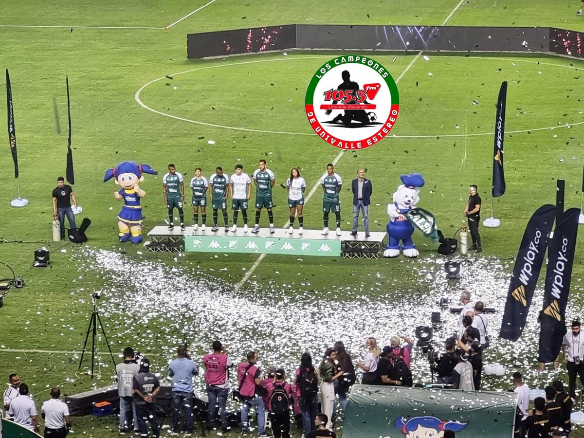 LosCampeonesFM's tweet photo. 🇳🇬⚽Presentación Oficial de los refuerzos y nueva indumentaria del @AsoDeporCali para el 2023-ll
#DeportivoCali
#Kappa
#KappaCol https://t.co/r1vLRSHBaW